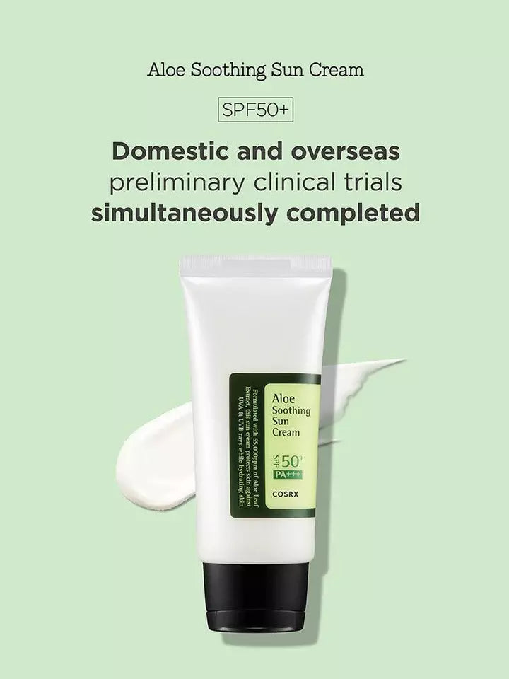 COSRX Aloe Soothing Sun Cream SPF50 PA+++ (50ml)