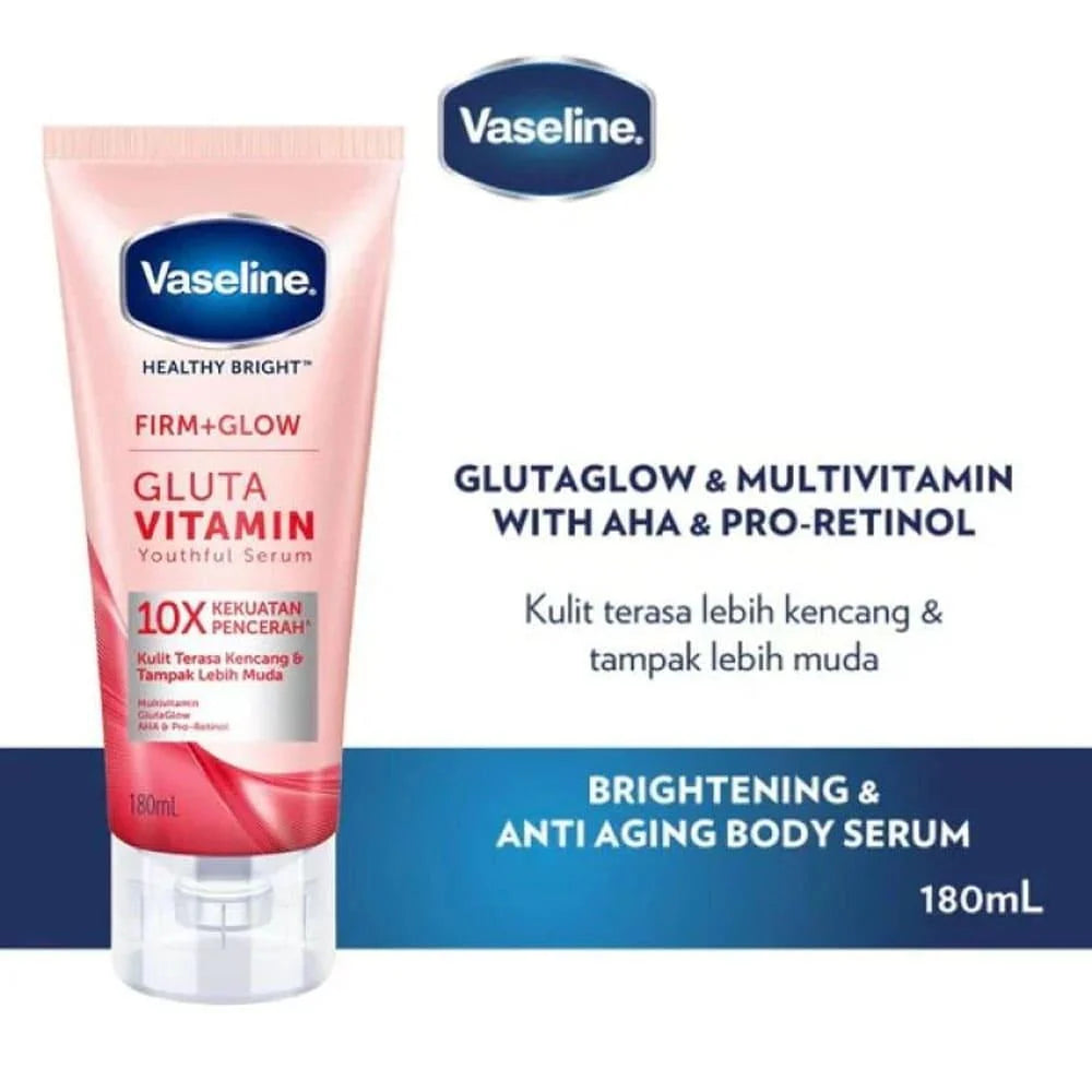 Vaseline Healthy Bright Firm + Glow Gluta Vitamin Youthful Serum