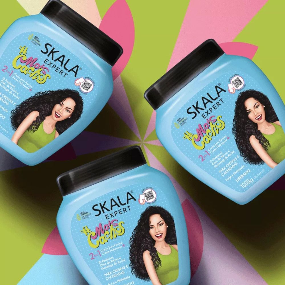 Skala Expert Mais Cachos 2 In1 Hair Treatment And Leave  1000g
