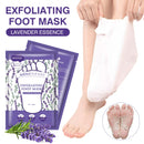 Mooyam 5 Pack Lavender Foot Peel Mask Baby Foot Exfoliant Feet Peel Mask