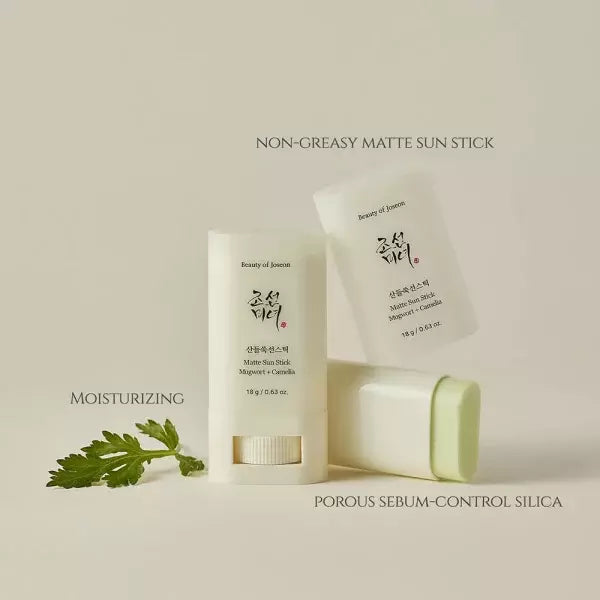 Beauty of Joseon matte sun stick mugwort+camelia spf 50+ pa++++(18g)