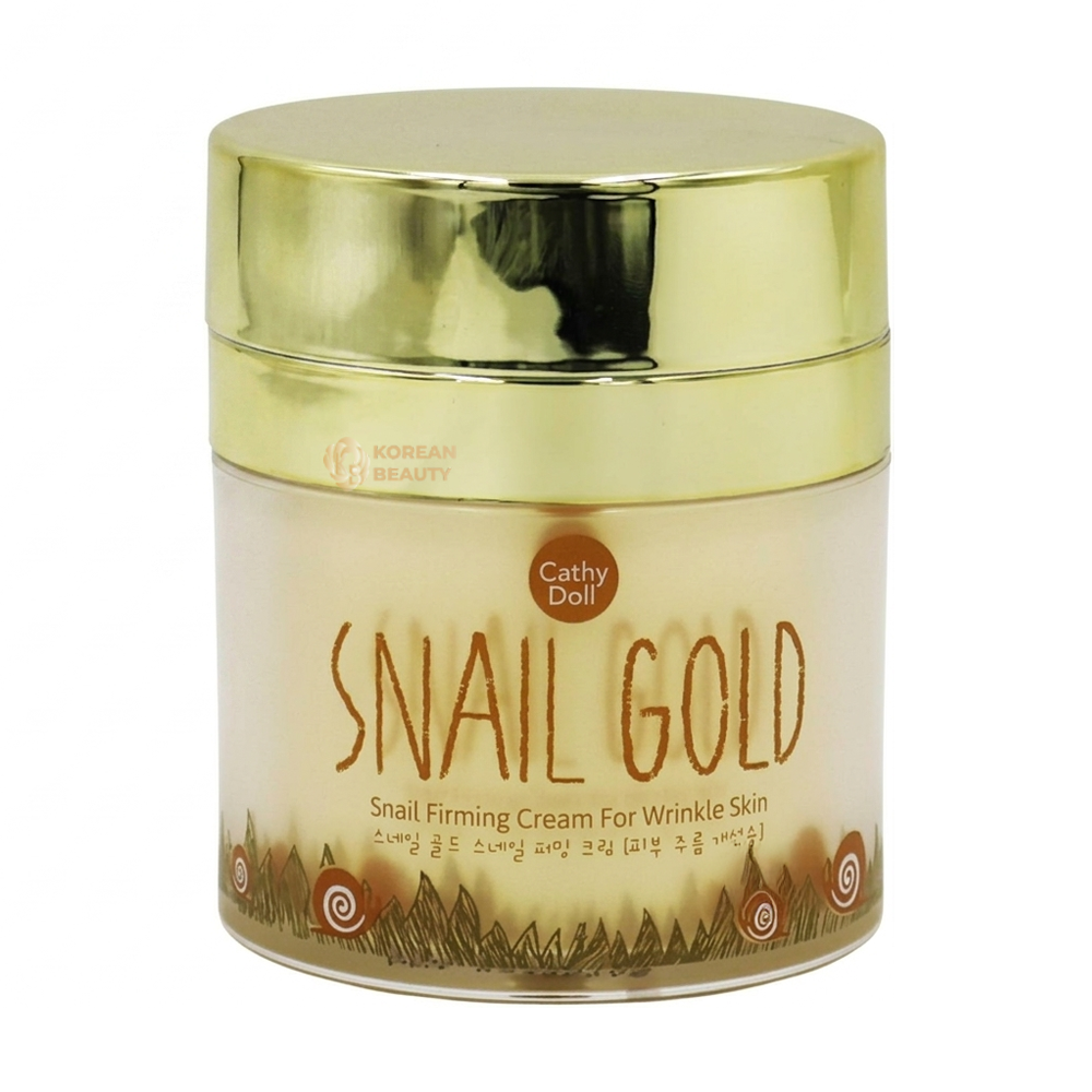 Cathy Doll Snail Gold Snail Firming Cream for Wrinkle Skin 50g