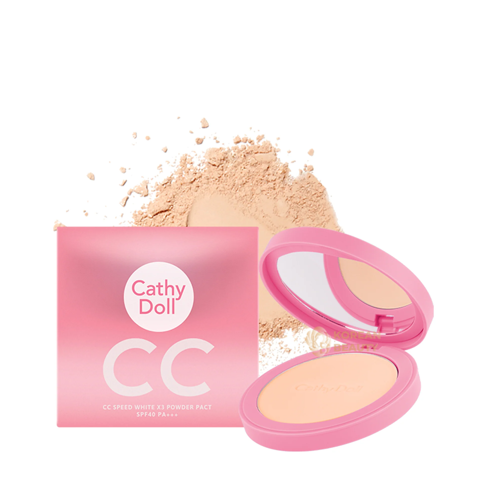 CATHY DOLL CC Speed White X3 Powder Pact SPF50