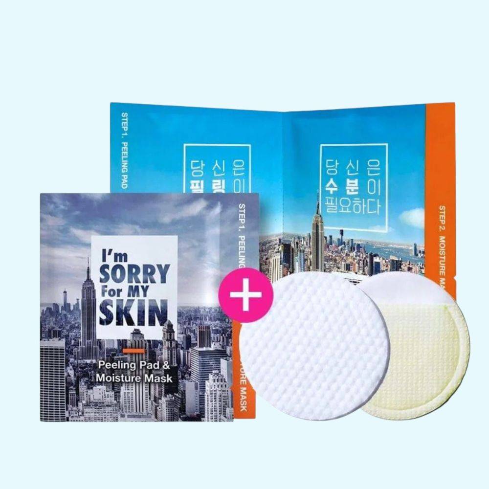 I'M Sorry For My Skin Peeling Pad & Moisture Up Mask