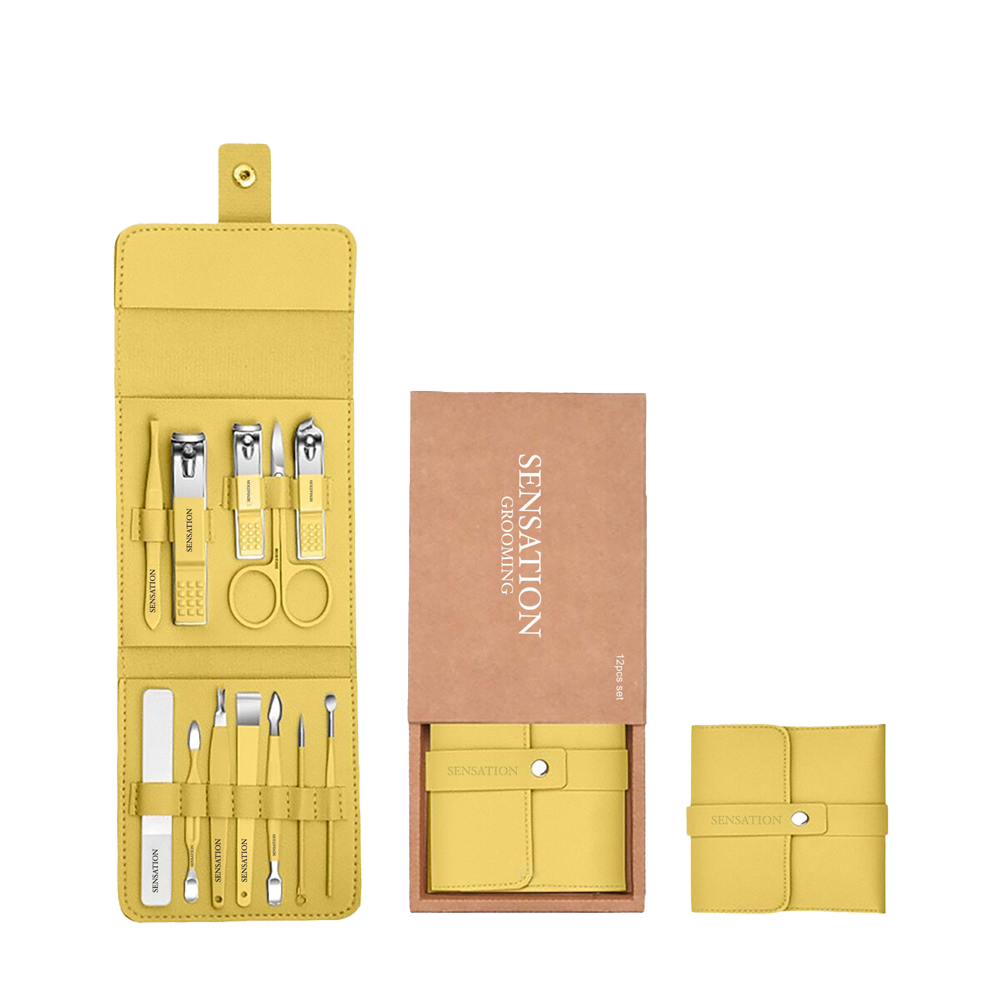 Sensation luxury  12 Pieces Manicure Set Sun