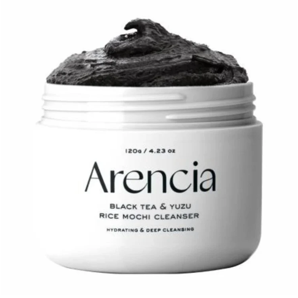 Arencia Black Tea and Yuzu Rice mochi cleanser 120g