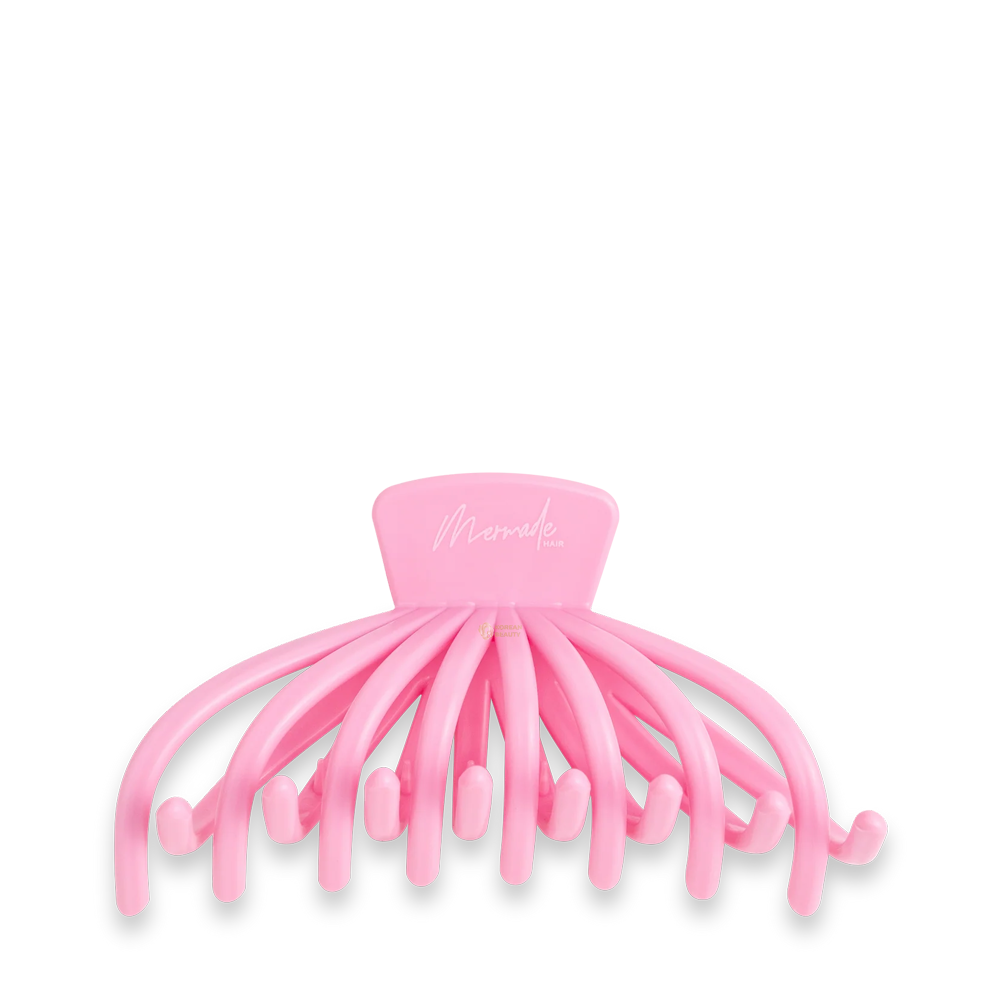 Mermade Hair Octopus Claw Clip-pink