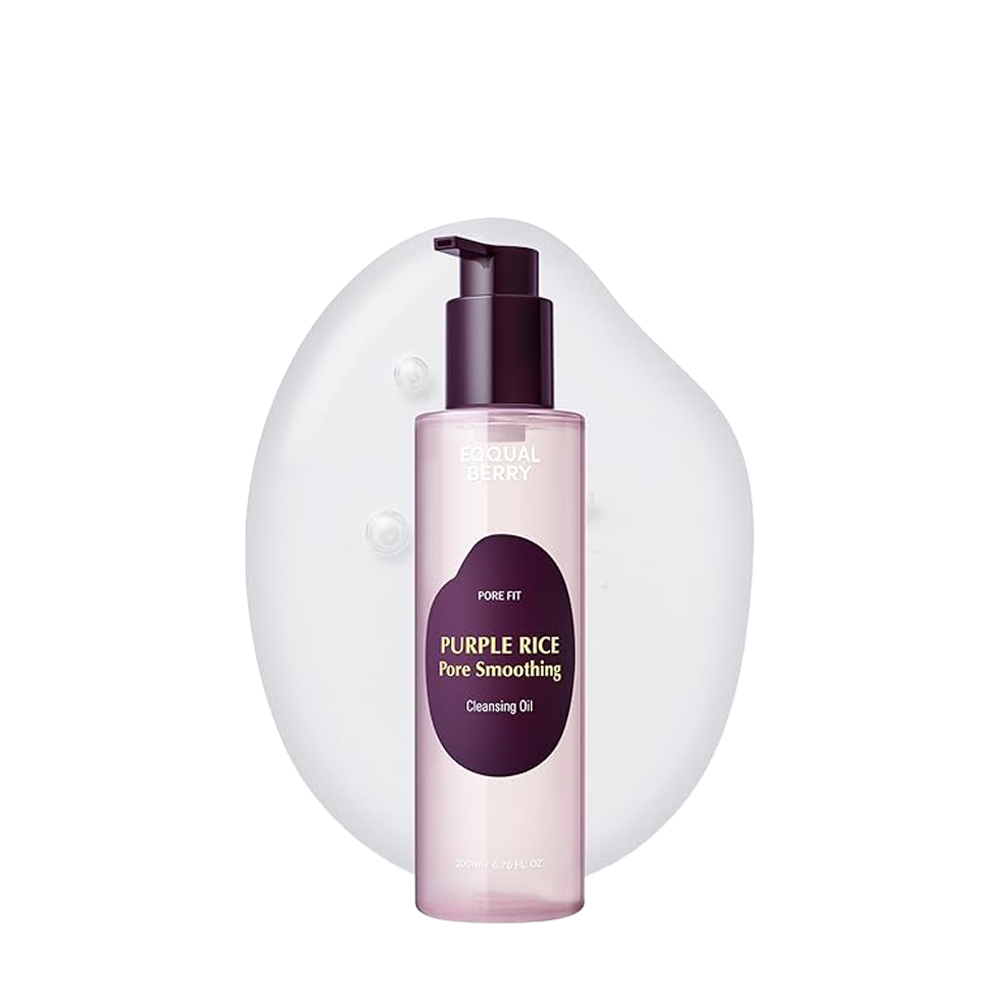 EQQUALBERRY Purple Rice Pore Smoothing Cleansing Oil-Anti pore S 200ml