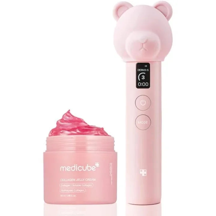 medicube AGE-R Booster Pro Head Case Pink Bear