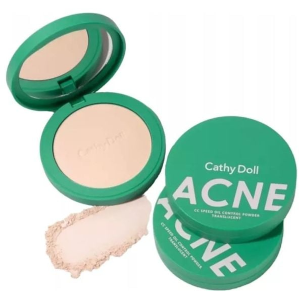 Cathy Doll Acne CC Speed Oil Control Powder Translucent 12 g