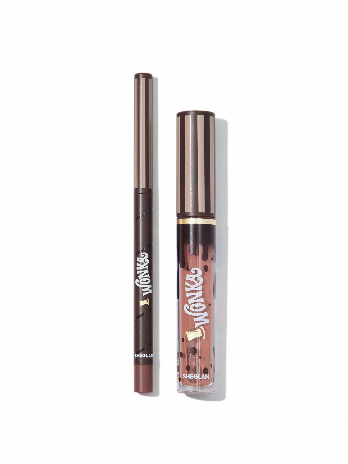 SHEGLAM Cocoa Kiss Lip Gloss and Liner Set-brownie bite