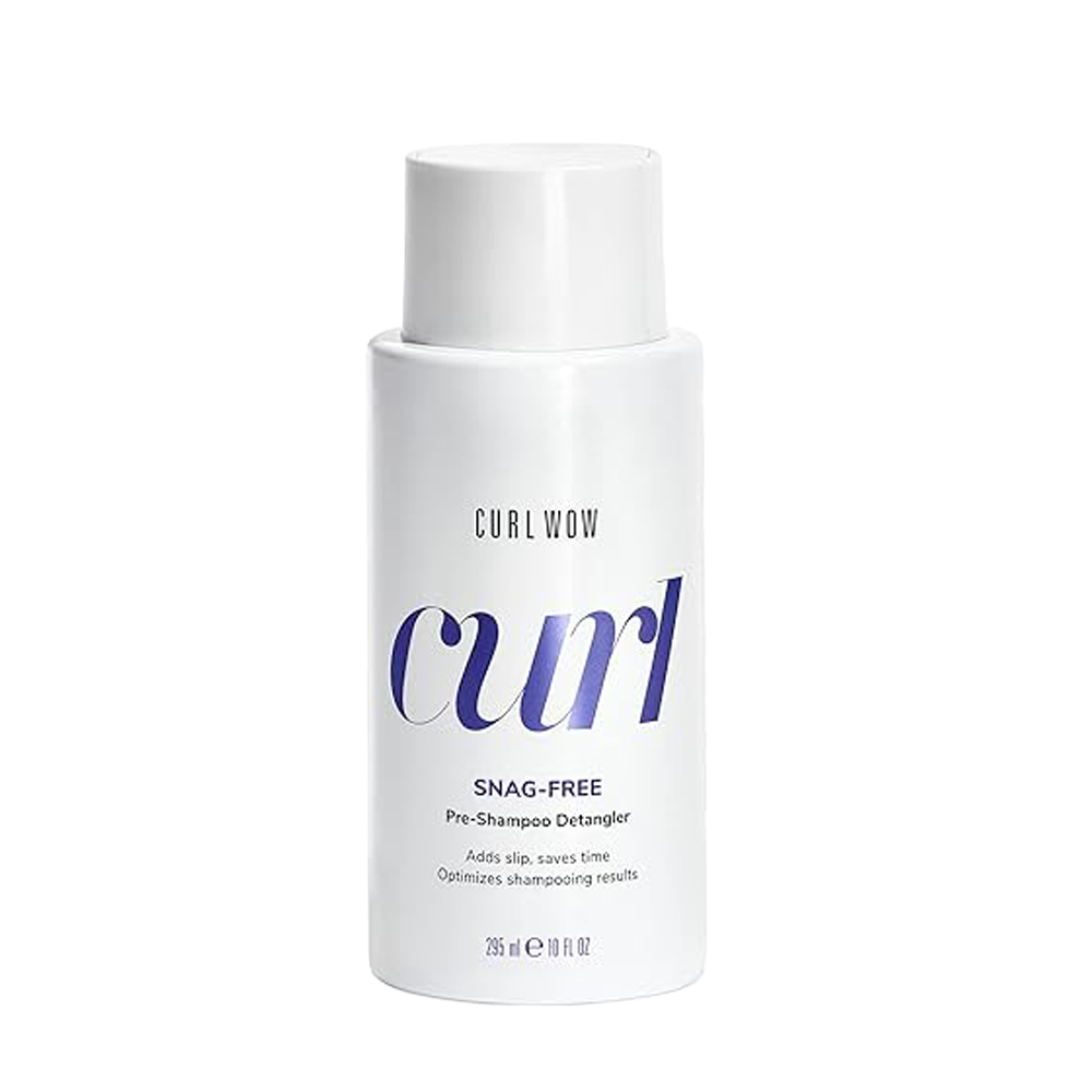 COLOR WOW Curl Wow Snag-Free Pre-Shampoo Detangler – Adds slip to curls before you shampoo for tangle-free washing and a deeper, fresher clean