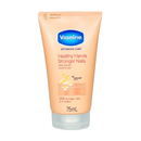 Vaseline Hand Cream for Very Dry Hands, Intensive Care Healthy Hands Stronger Nails Cream 75 ml