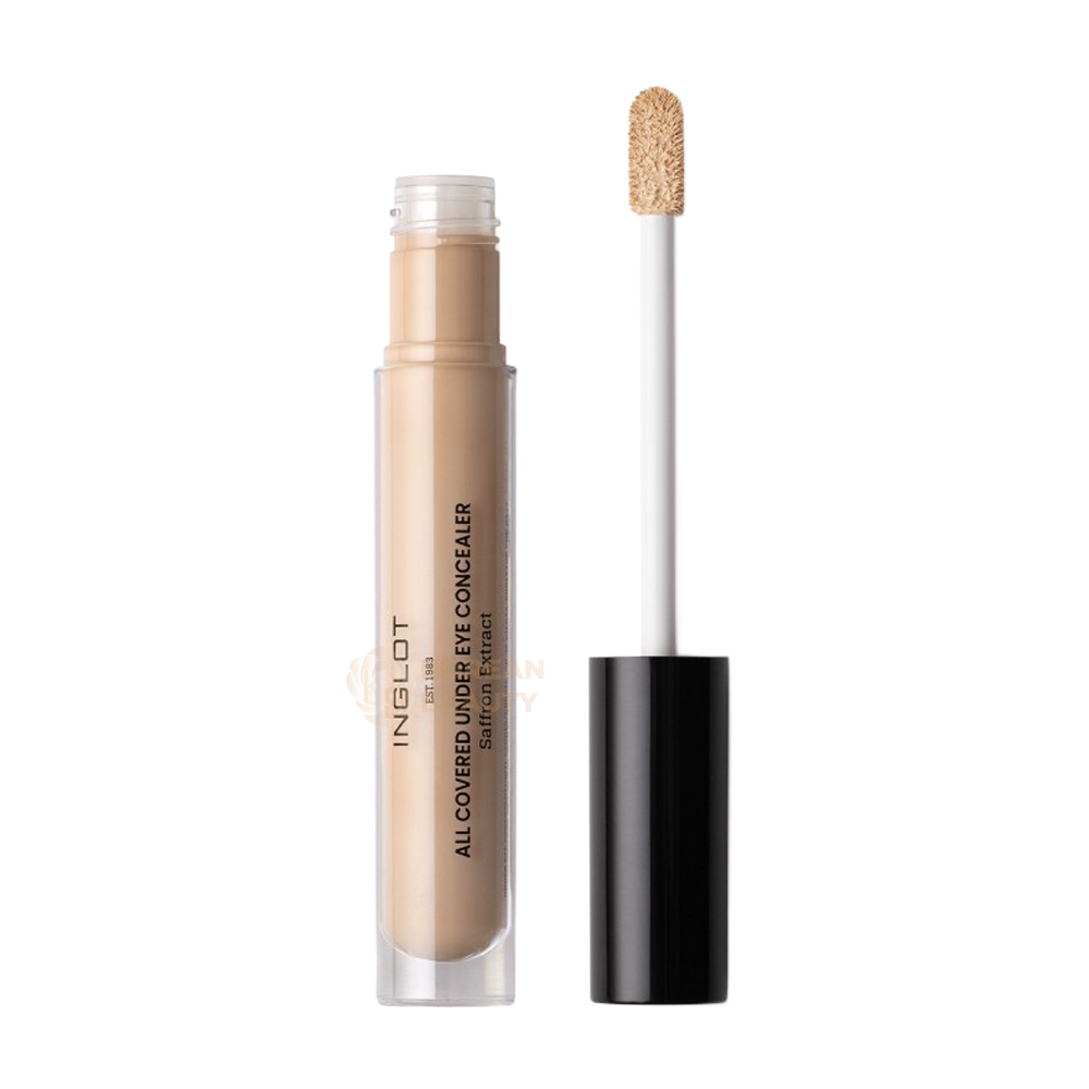 Inglot All Covered Under Eye Concealer with Saffron Extract – 4.2 ml