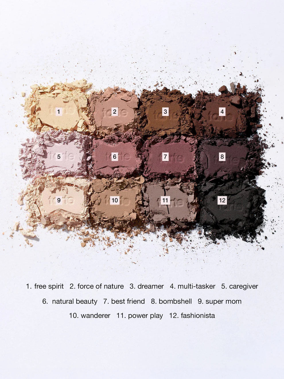 Tarte Eyeshadow tartelette matte Amazonian clay Palette-1.3g