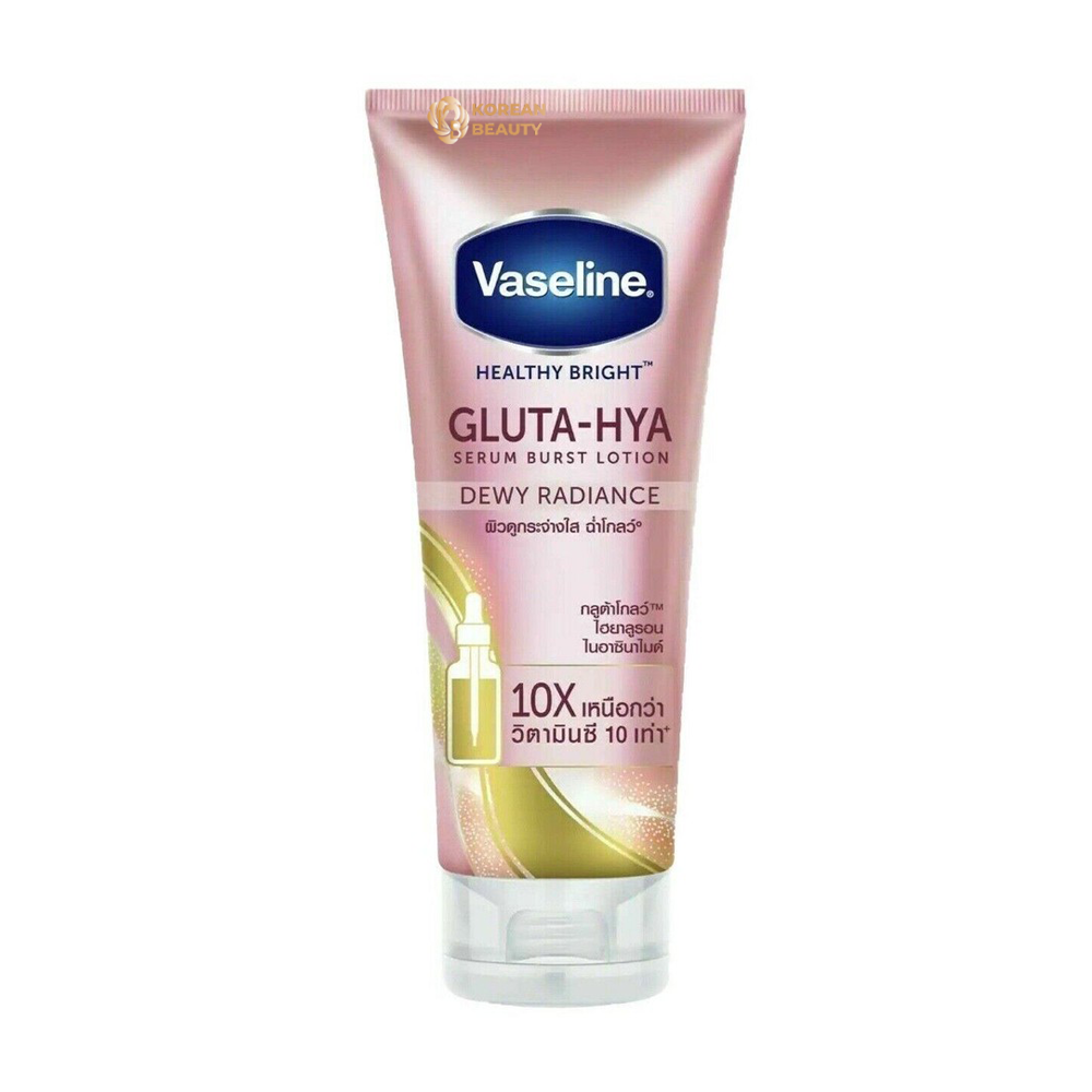 Vaseline Healthy Bright Gluta-Hya Serum Burst Lotion Dewy Radiance 300 ml