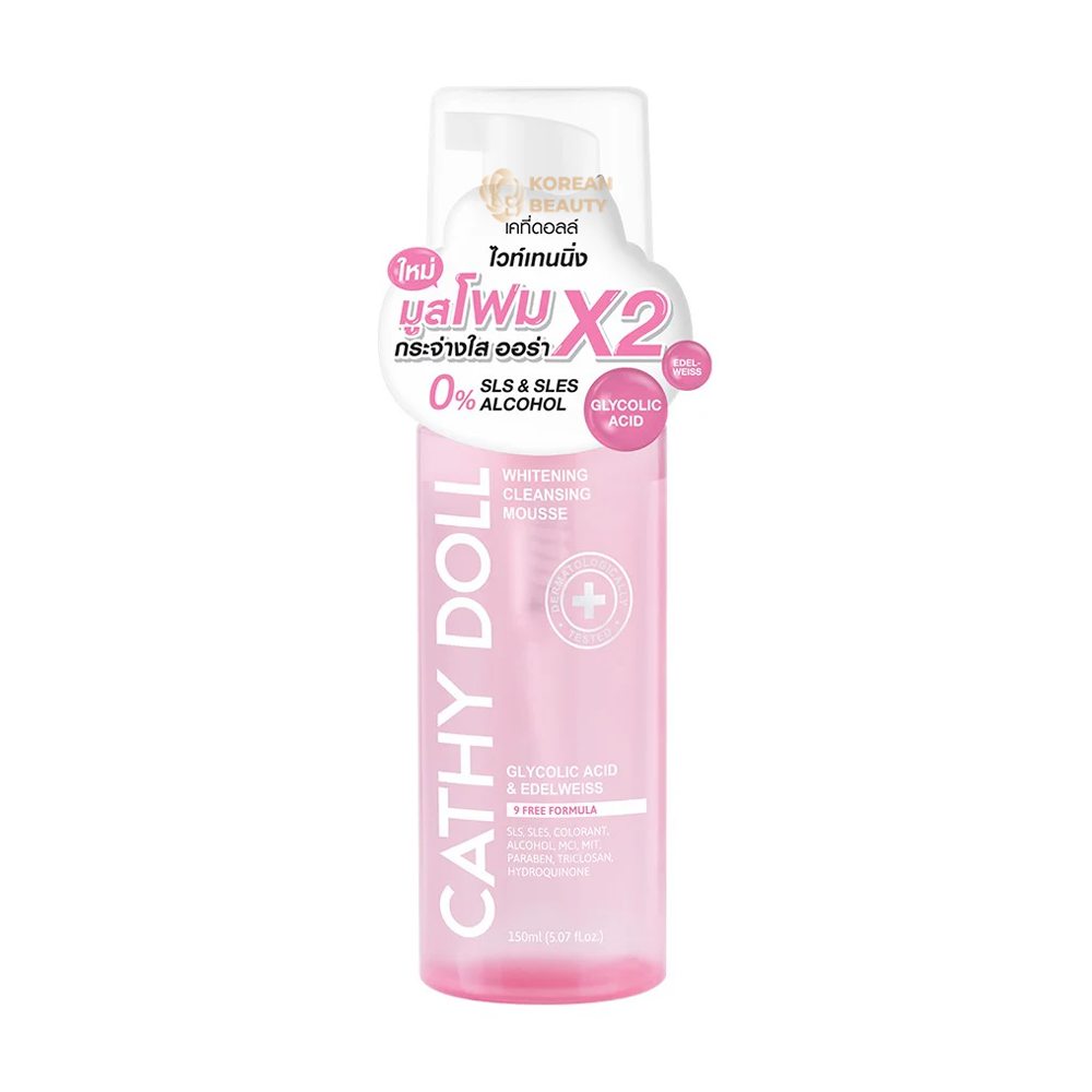 Cathy doll whitening cleansing mousse 150ml