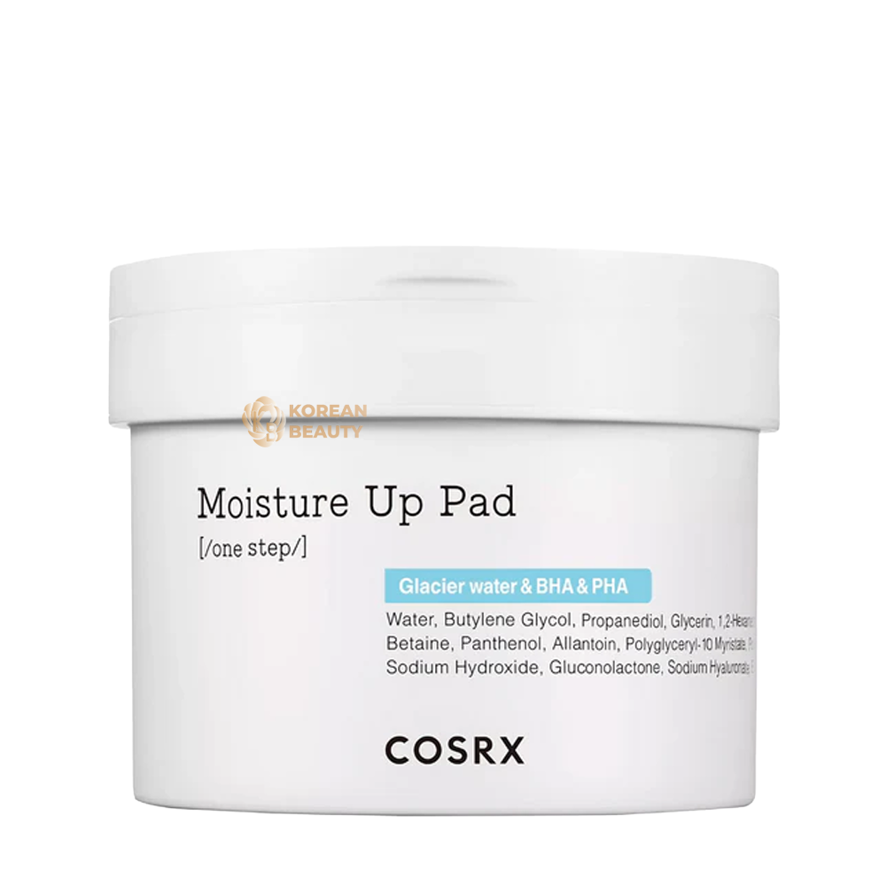 COSRX Moisture Up Pad - Glacier Water with BHA and PHA