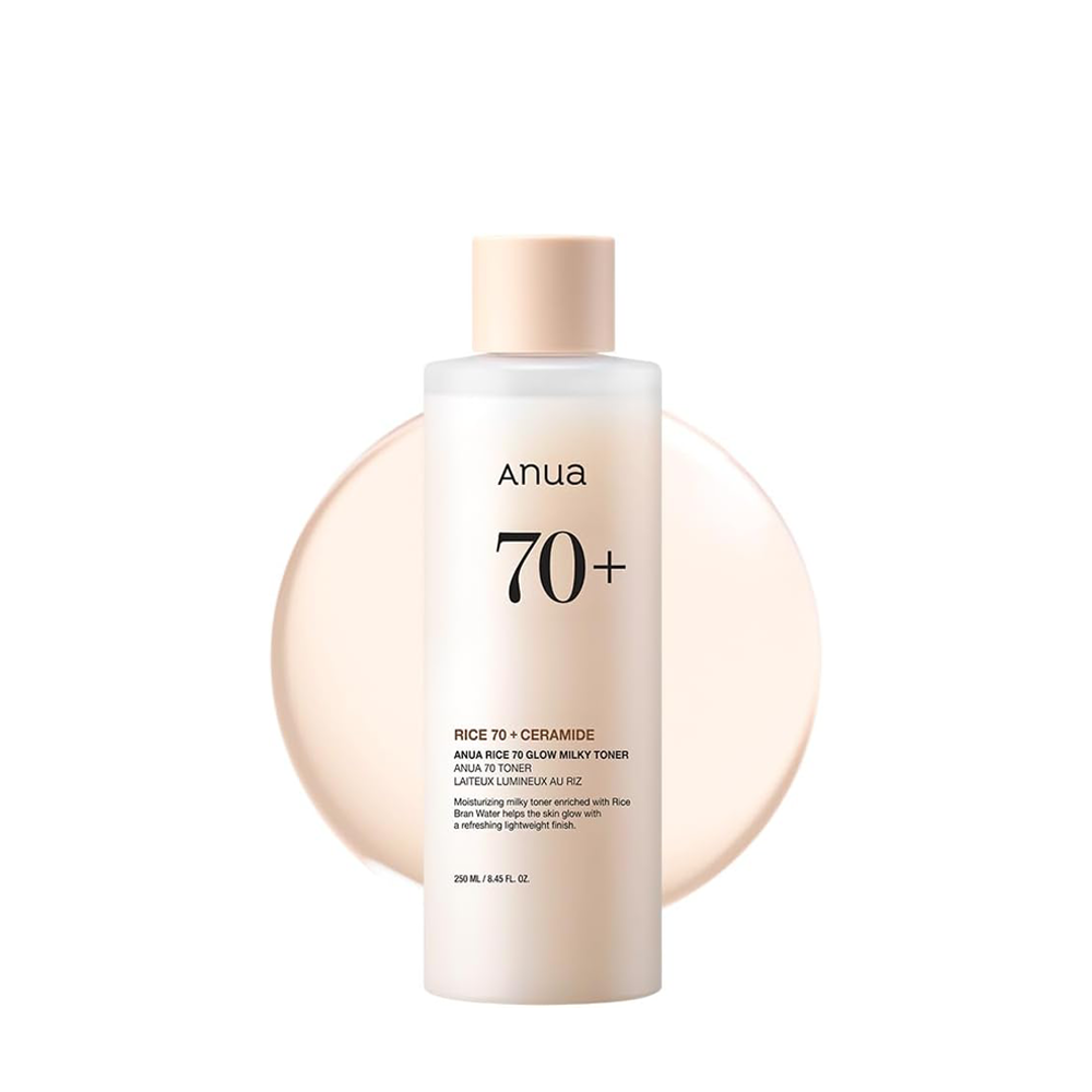 ANUA rice 70 glow milky toner 250ml