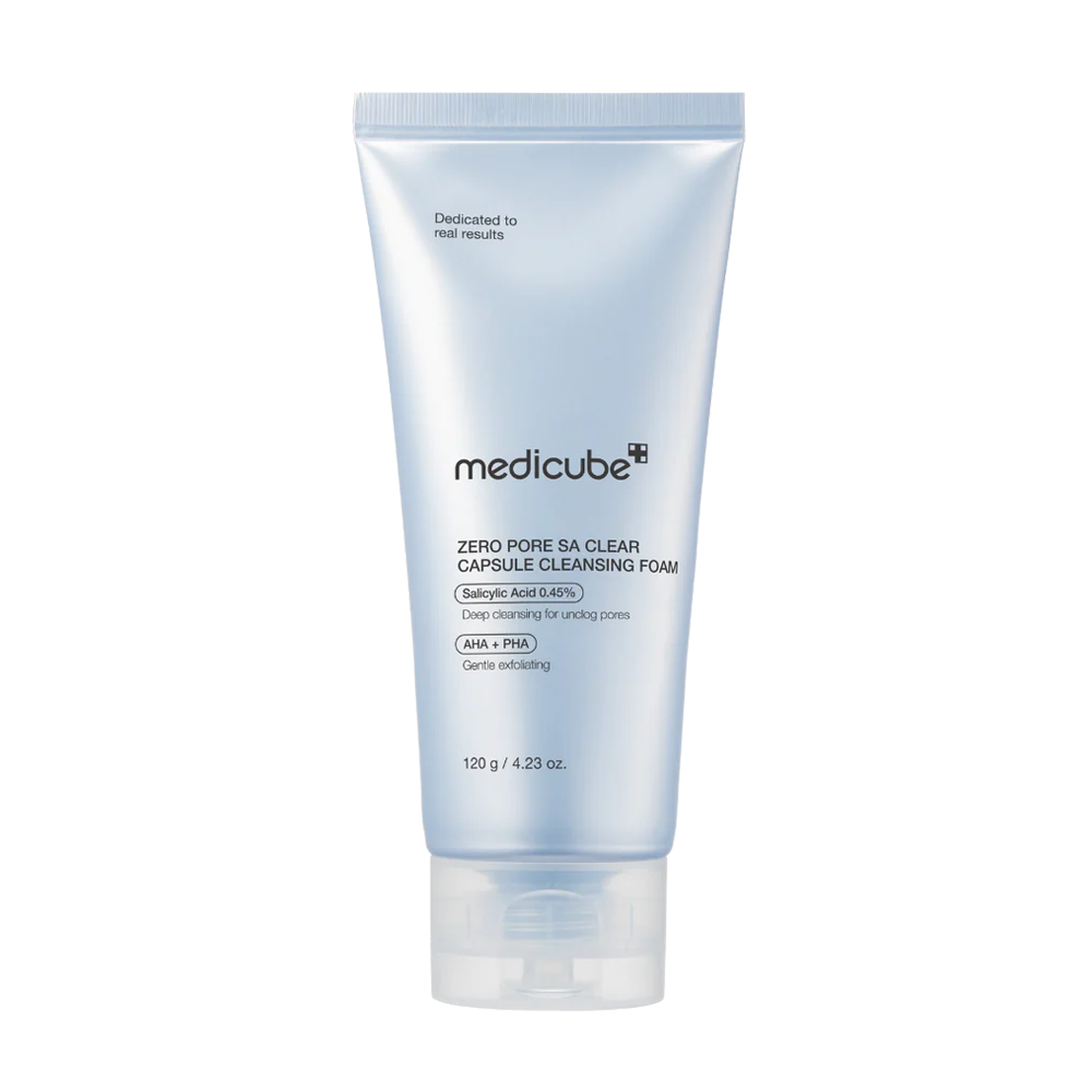Medicube Zero Pore SA Clear Capsule Cleasing Foam 120g
