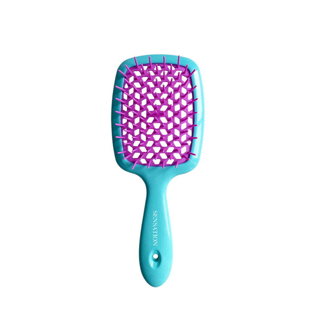 Sensation Super Magic Hair Brush - Turquoise & Pink