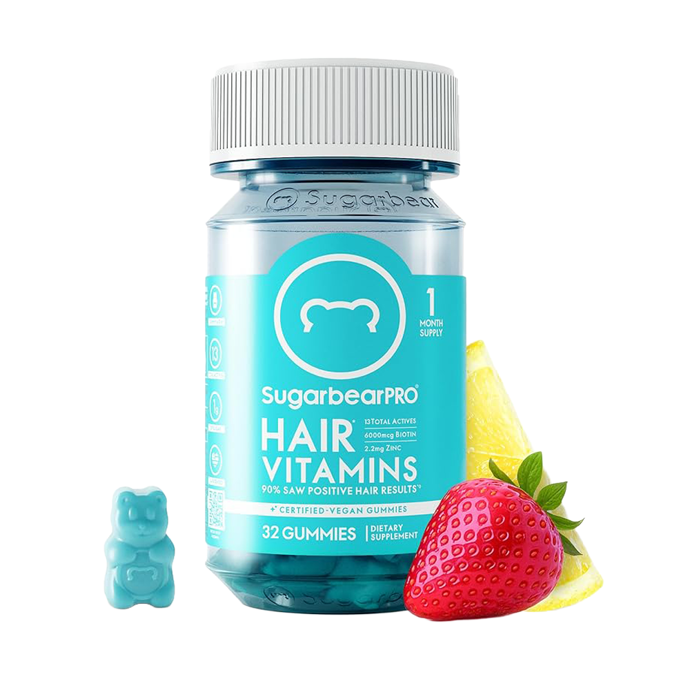 Sugarbear Vegan Hair Gummy Vitamins with Biotin
