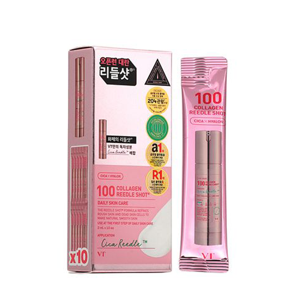 VT COSMETICS 100 COLLAGEN REEDLE SHOT 2ml*10 piece