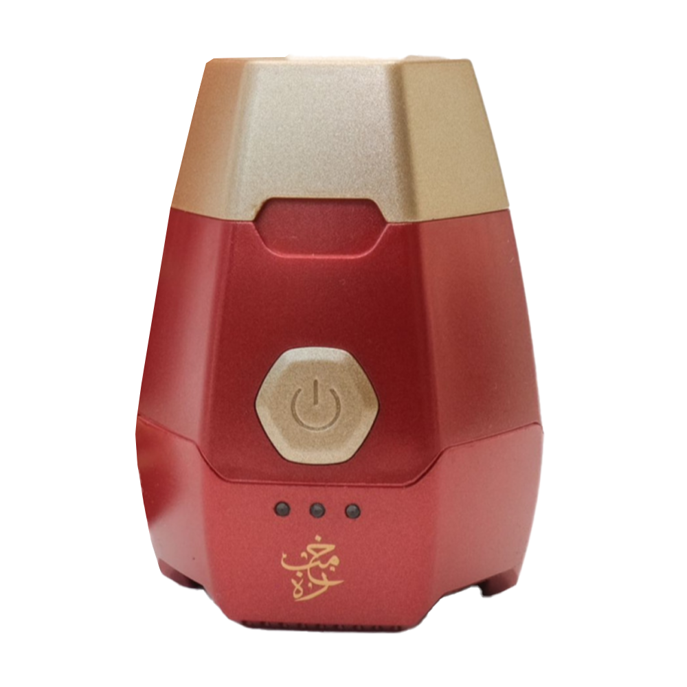 Portable Electronic Hair burner-red and gold