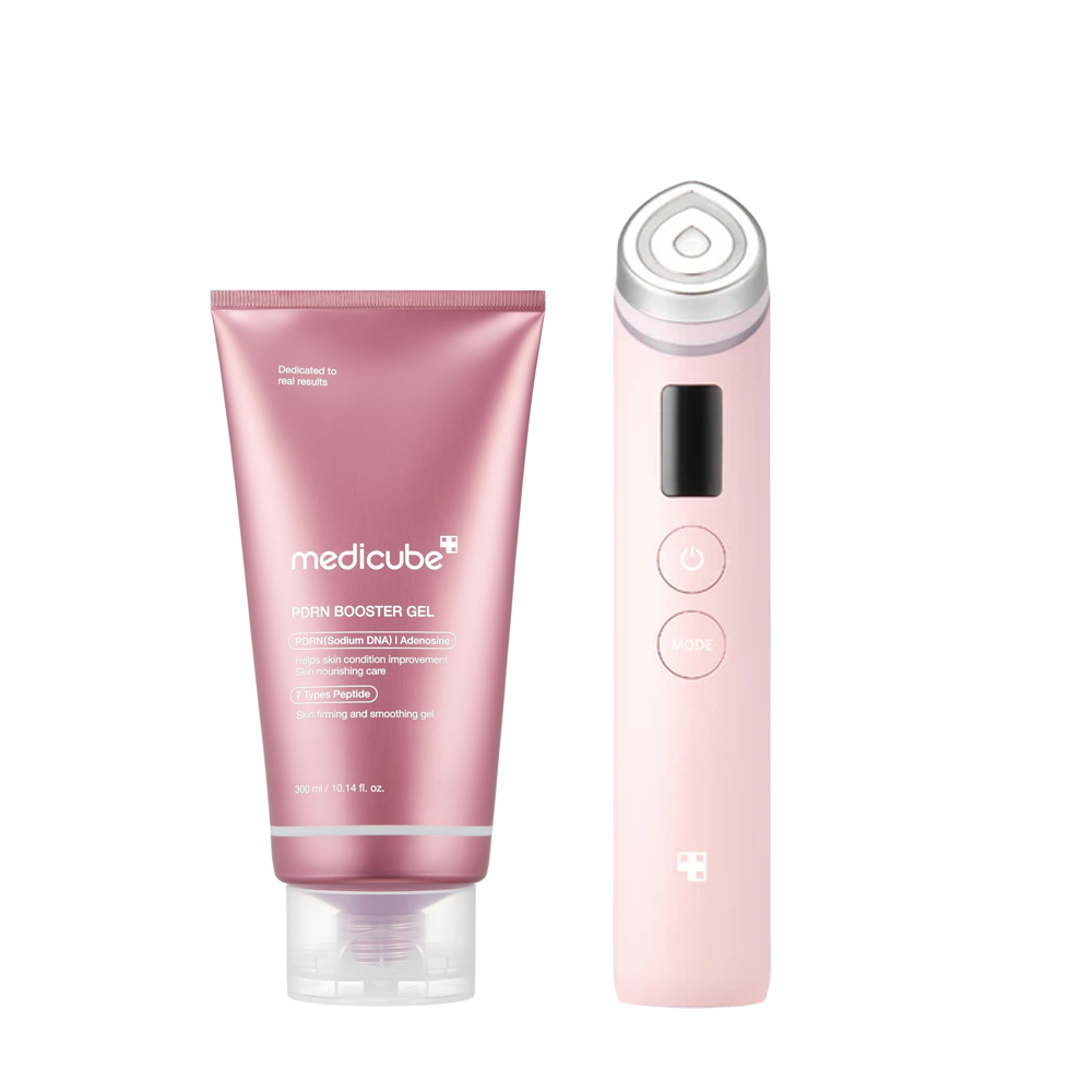 Medicube AGE-R booster pro pink edition  & AGE-R pdrn Booster Gel 300 ml