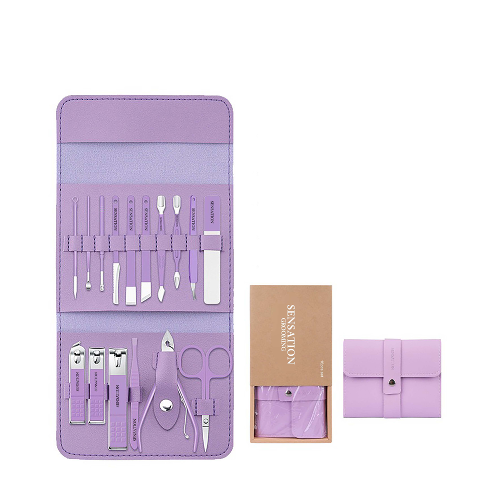 Sensation luxury Sensation Manicure Set Lavendar 16Pcs