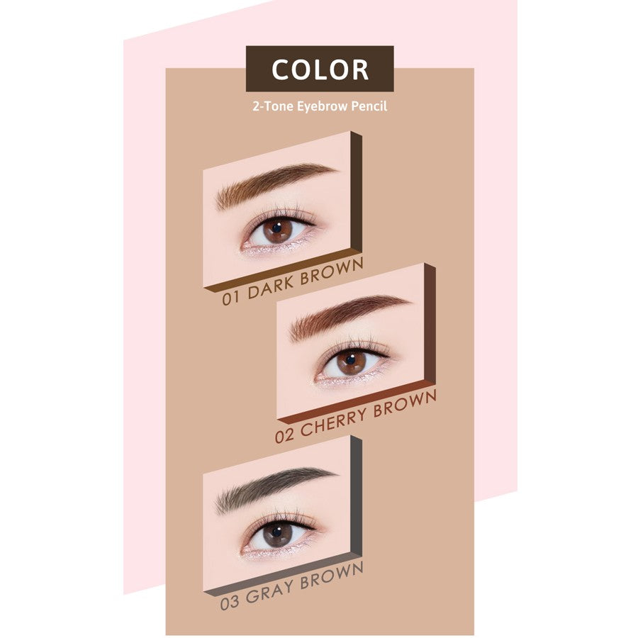 Cathy Doll Two-tone Eye Brow Pencil