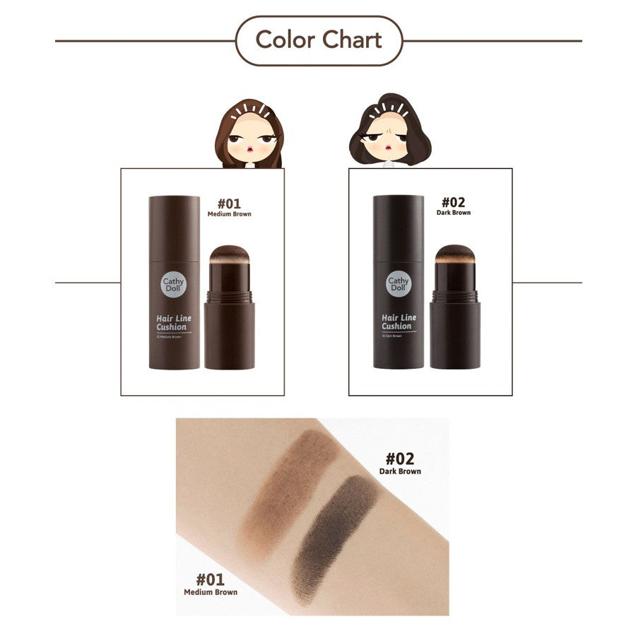 Cathy Doll Hair Line Cushion 2g
