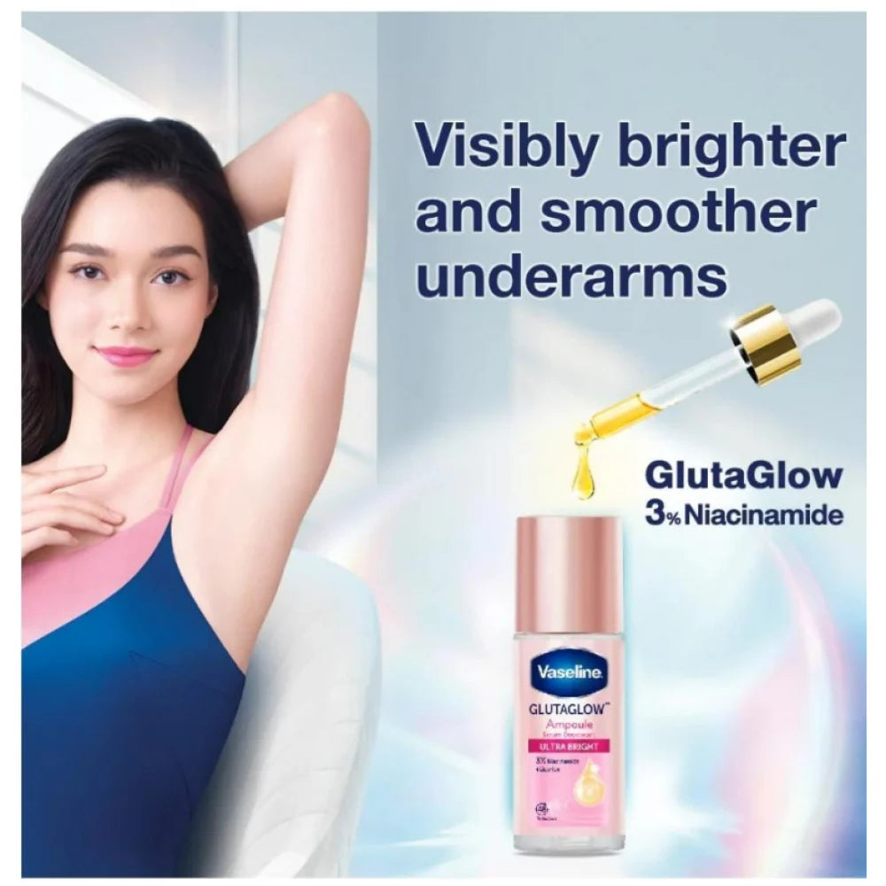 Vaseline GlutaGlow Ampoule Deodorant Bright Dry 45ml