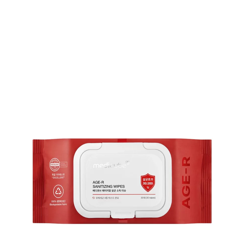 MEDICUBE age-r sanitizing wipes 30 wipes