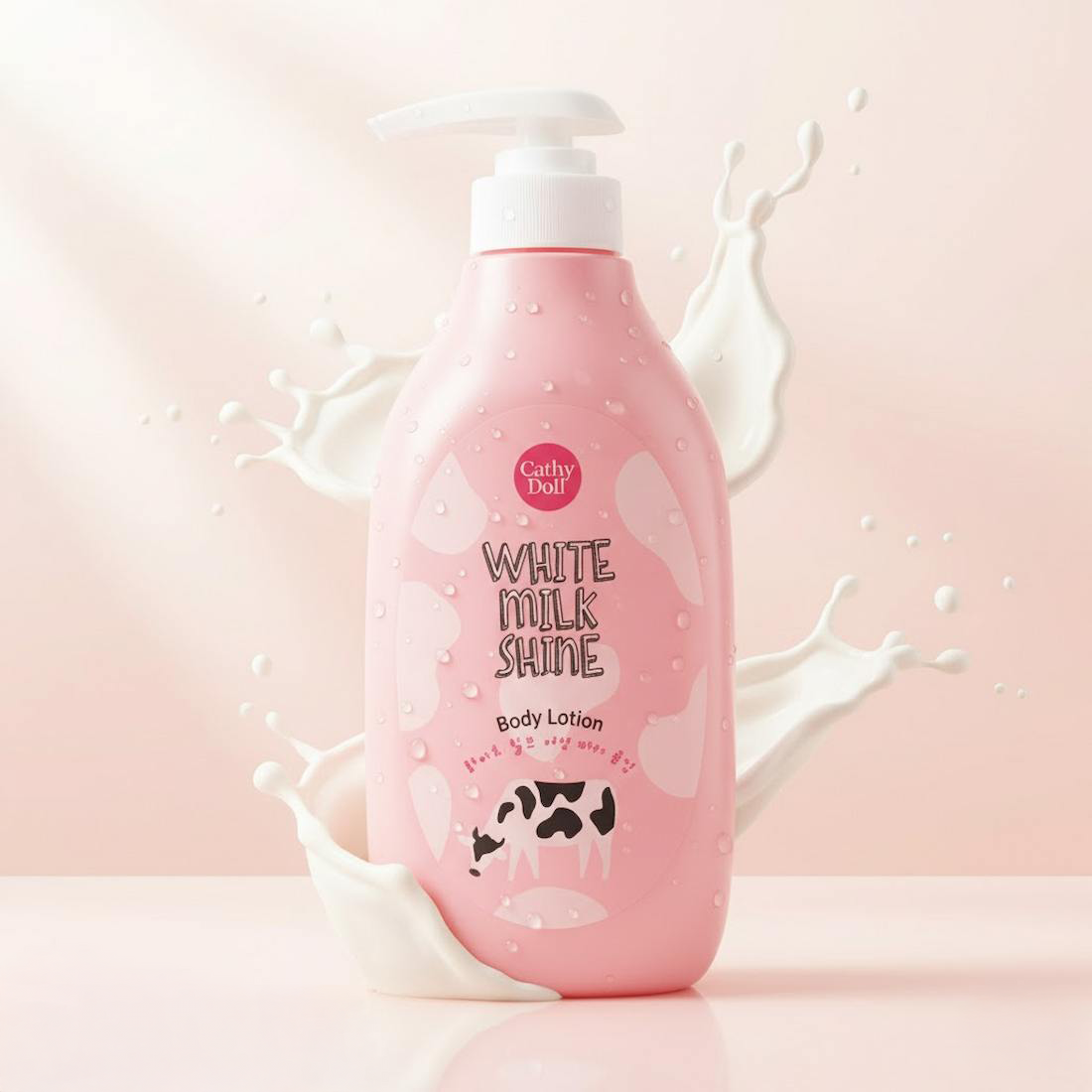 Cathy Doll White Milk Shine Body Lotion 450ml