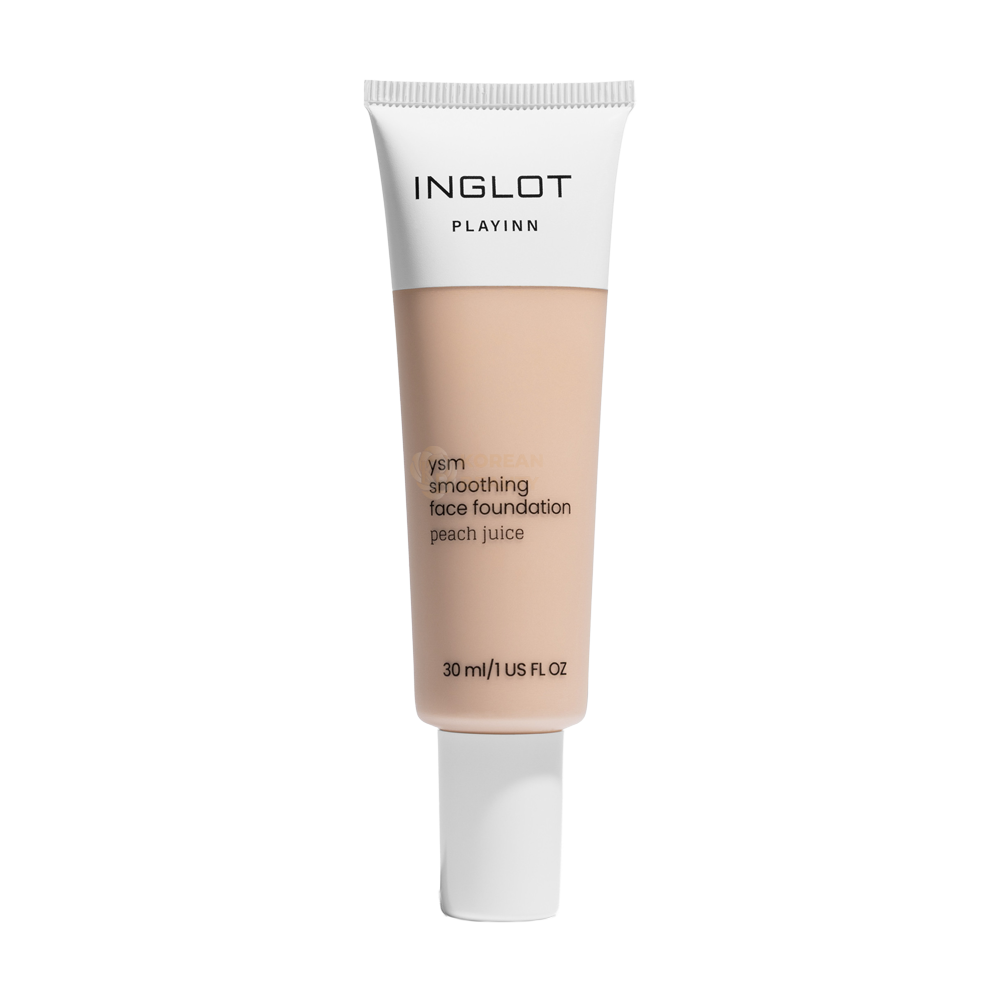 INGLOT Playinn YSM Smoothing Face Foundation Peach Juice - 30ML