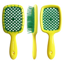 Sensation Super Magic Hair Brush - Yellow & Green