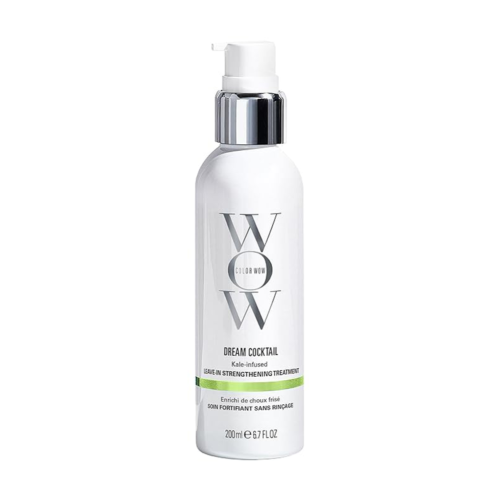 COLOR WOW Dream Cocktail Kale Infused – Leave in treatment for fragile, damaged hair; Reduce hair breakage by 50% in a single use; Powerful heat protectant
