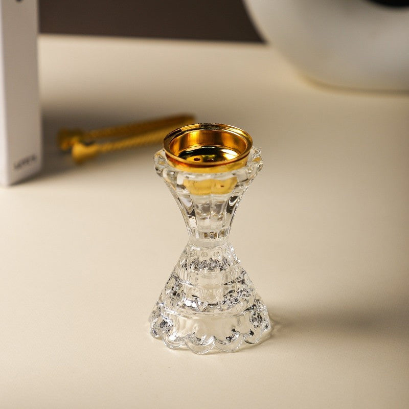 Modern Crystal Glass Incense Burner