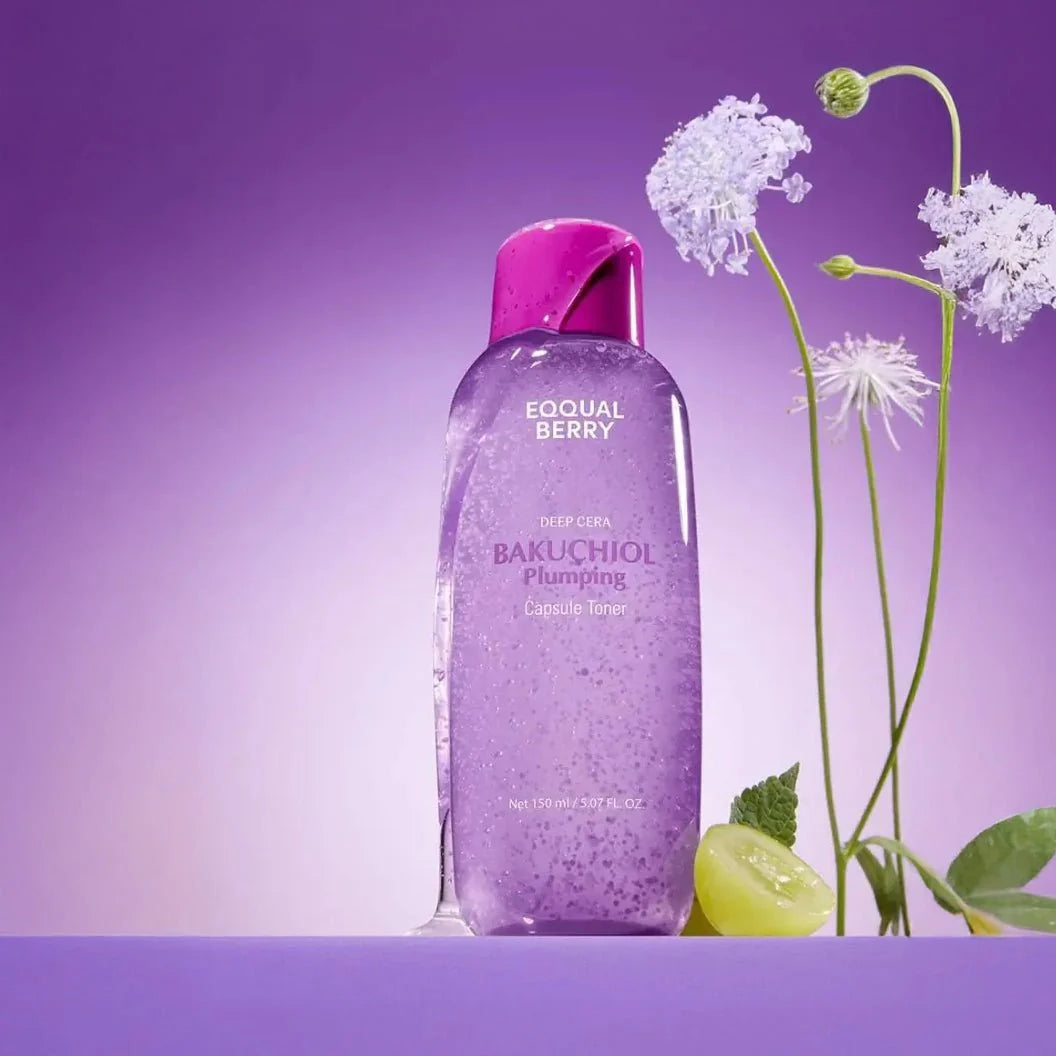 EQQUALBERRY Bakuchiol Plumping Capsule Toner-150ml