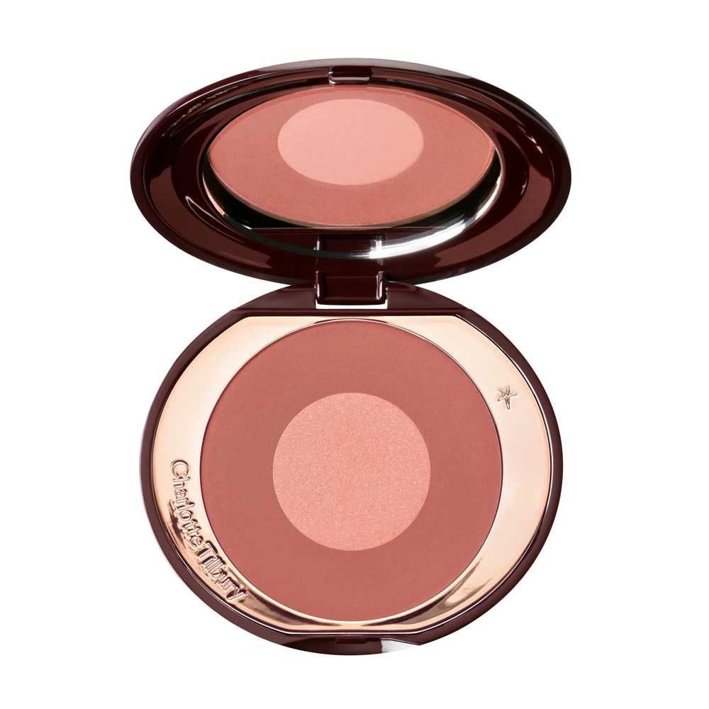 Charlotte Tilbury -Cheek To Chic Two-tone Powder Blush #PILLOW TALK 8g