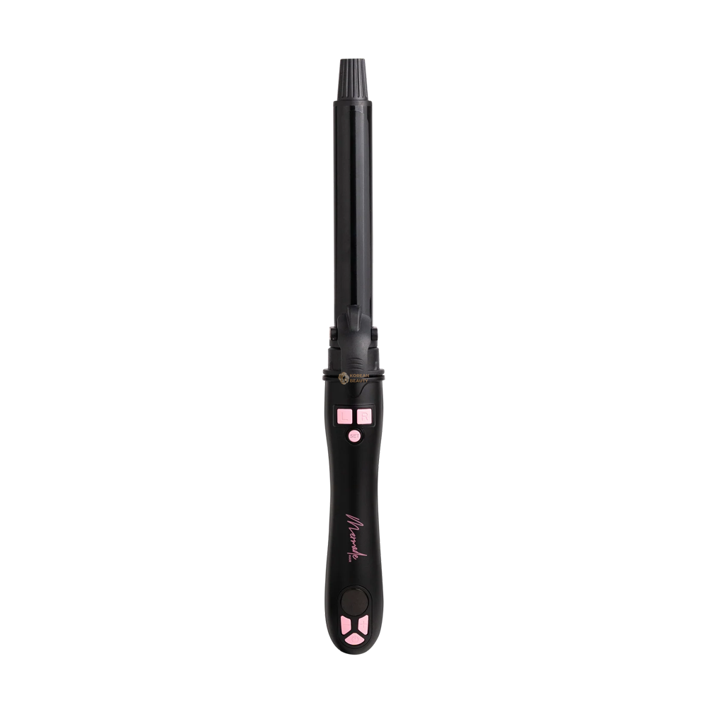 Mermade Hair Spin Rotating Curling Wand - Black