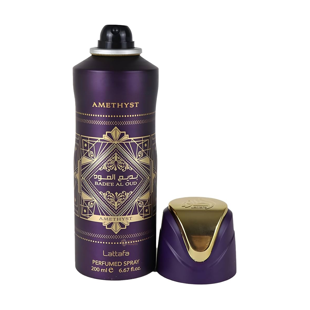 Lattafa Unisex Bade'E Al Oud Amethyst Body Spray 200ml