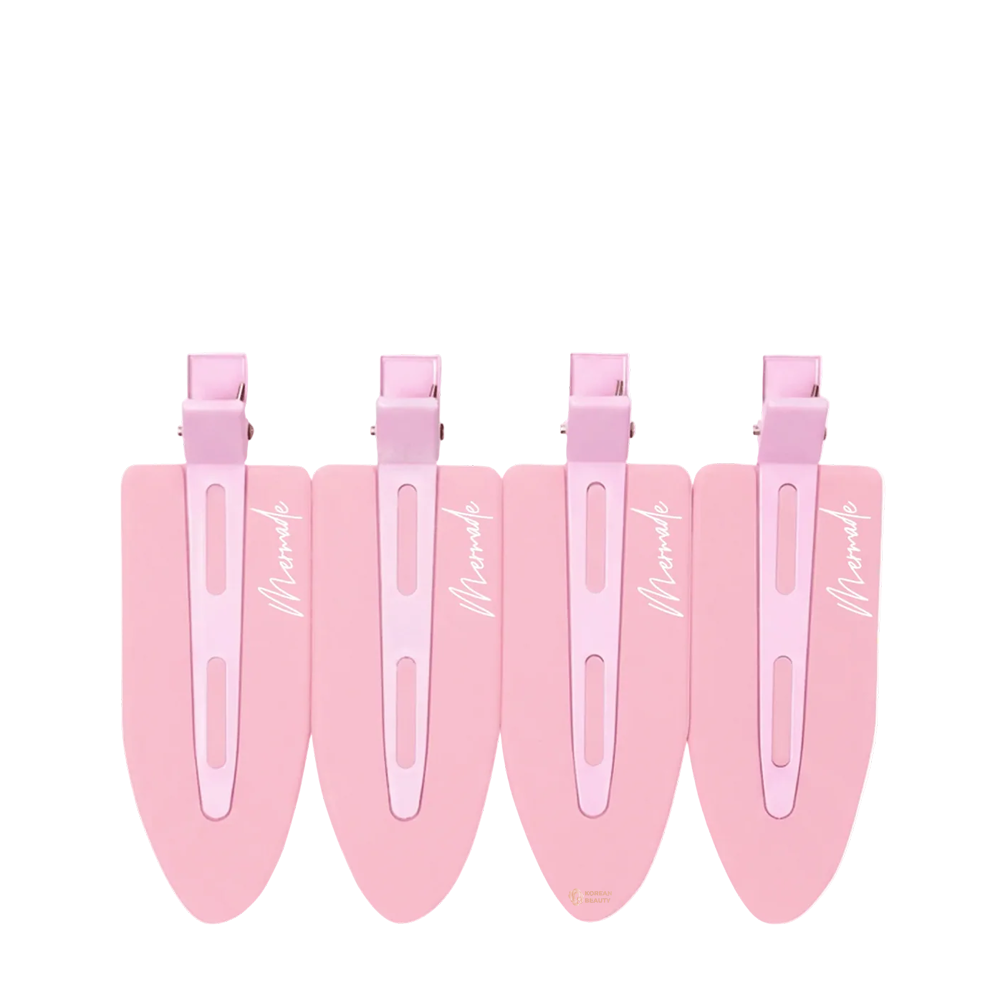 Mermade Hair Jumbo No-Crease Clips-pink