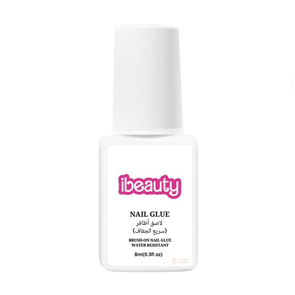 Ibeauty Brush-on Nail Glue Water resistant 8ml