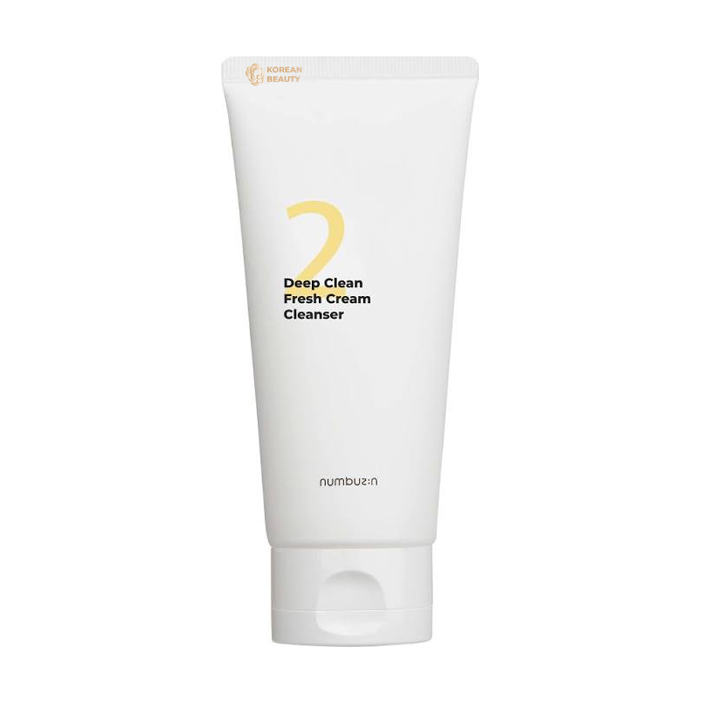 numbuzin No.2 Deep Clean Fresh Cream Cleanser | Face Wash120ml
