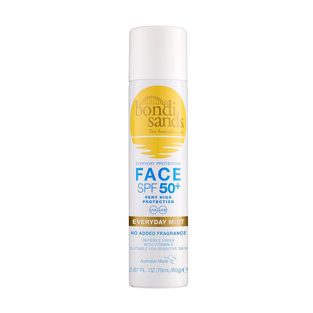 Bondi Sands Every day Protection face spf 50 + ,fragrance free sunscreen mist 79 ml