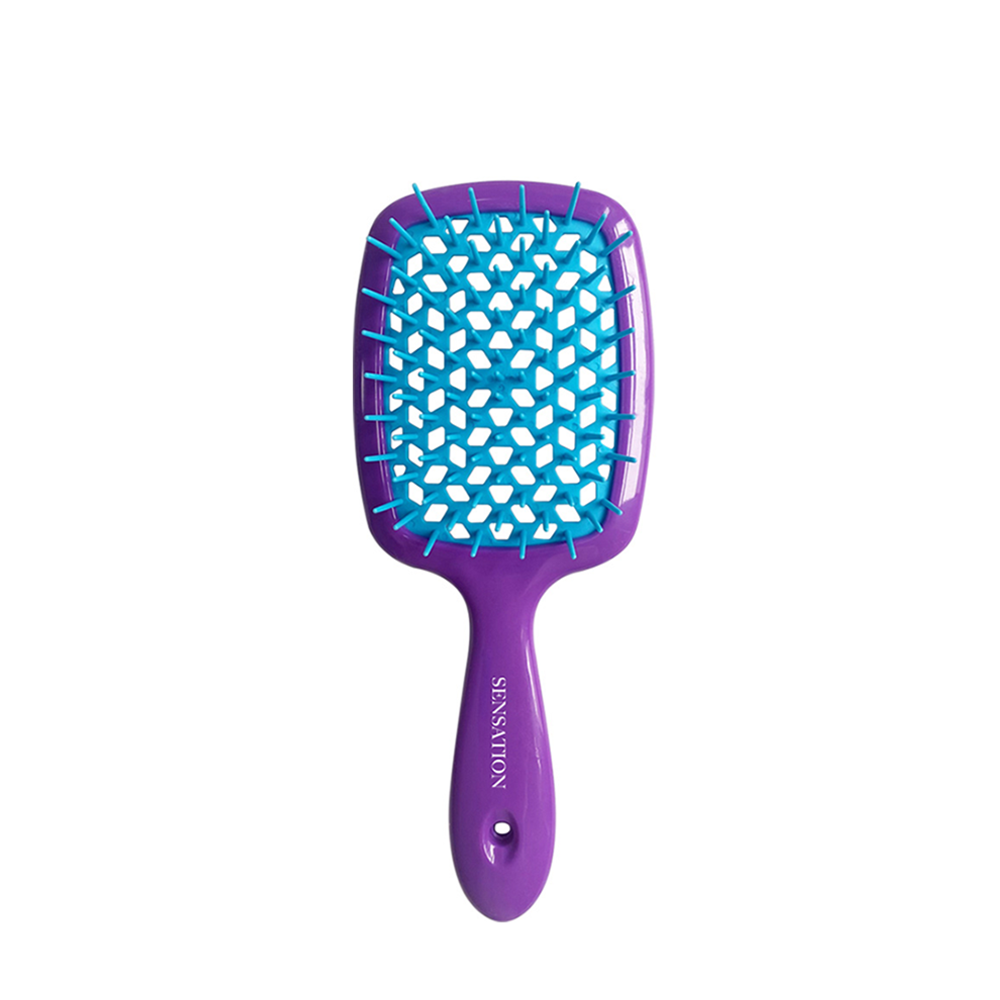 Sensation Super Magic Hair Brush - Purple & Blue