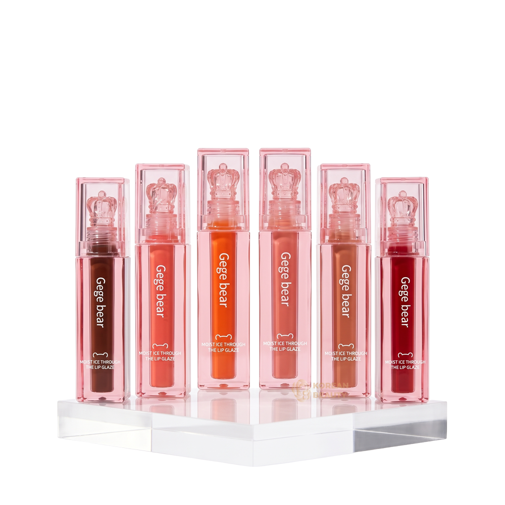 GEGE BEAR Moist ice through the lip Glaze 3g