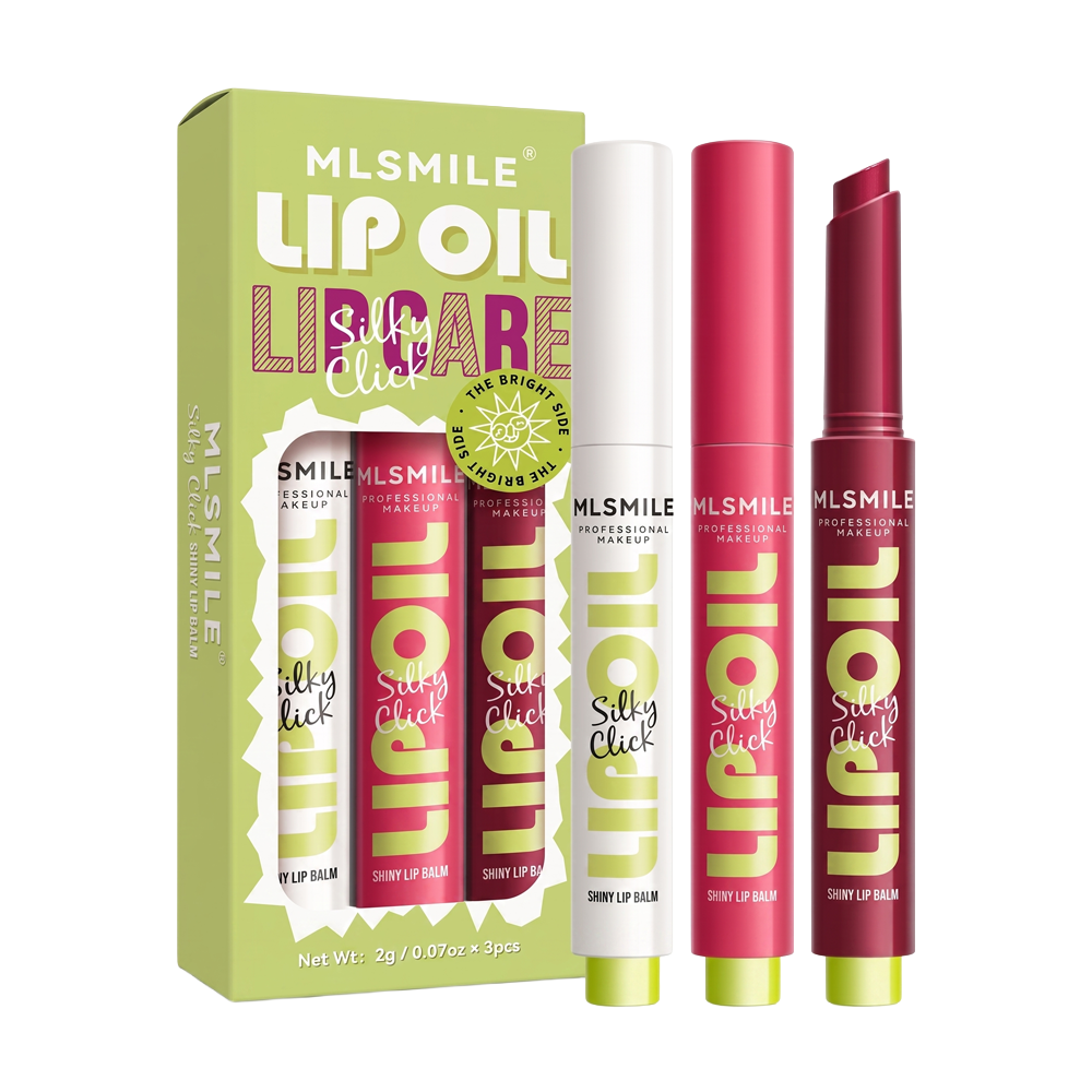 ML Smile Lip Oil Silcky Click set 2g